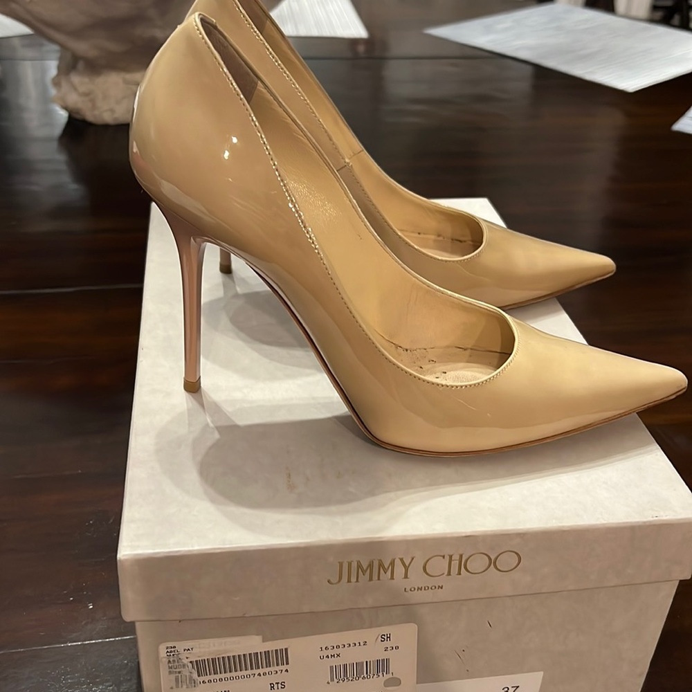 Jimmy Choo Abel Patten leather